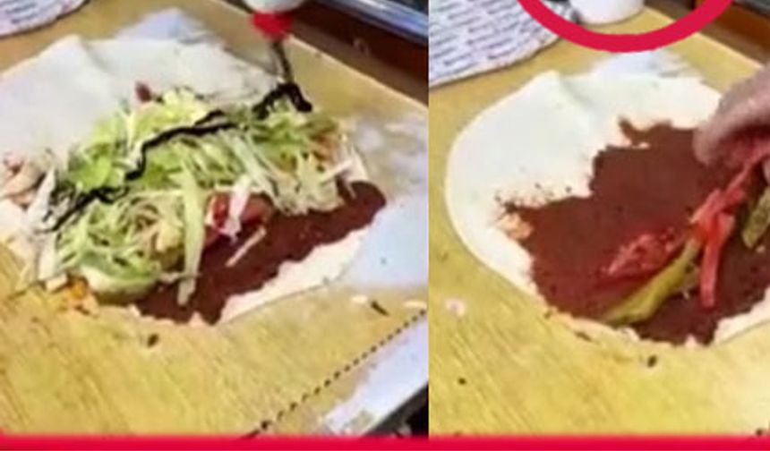 Deterjan kabındaki çiğ köfte sosuna ibretlik ceza!