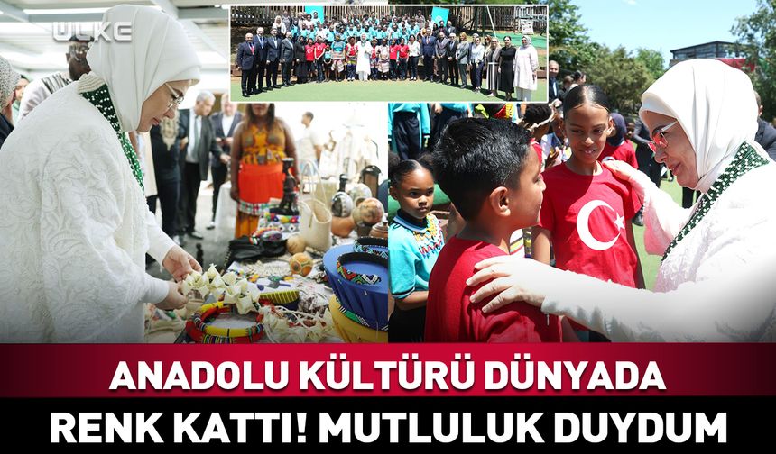 Emine Erdoğan'dan Yunus Emre Enstitüsü'ne ziyaret