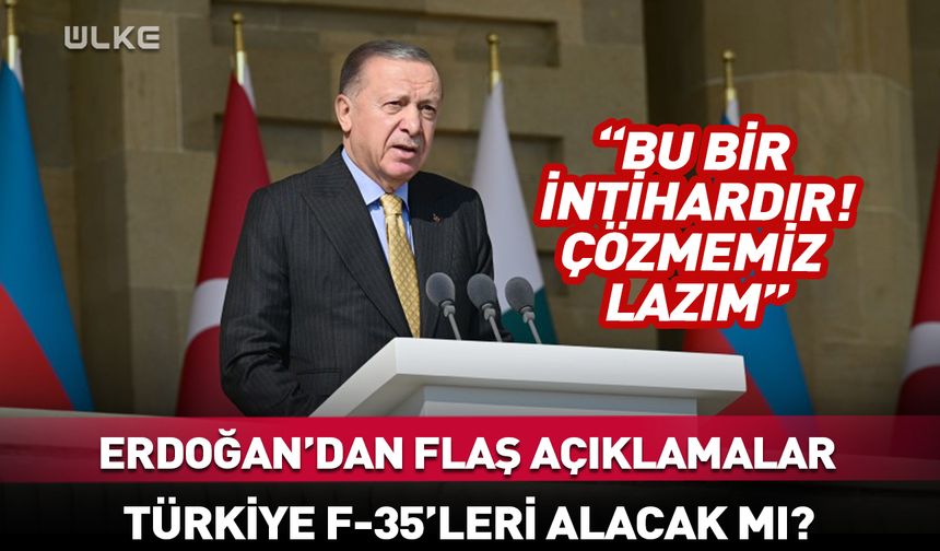 Erdoğan: Bu bir intihardır! Çözmemiz lazım