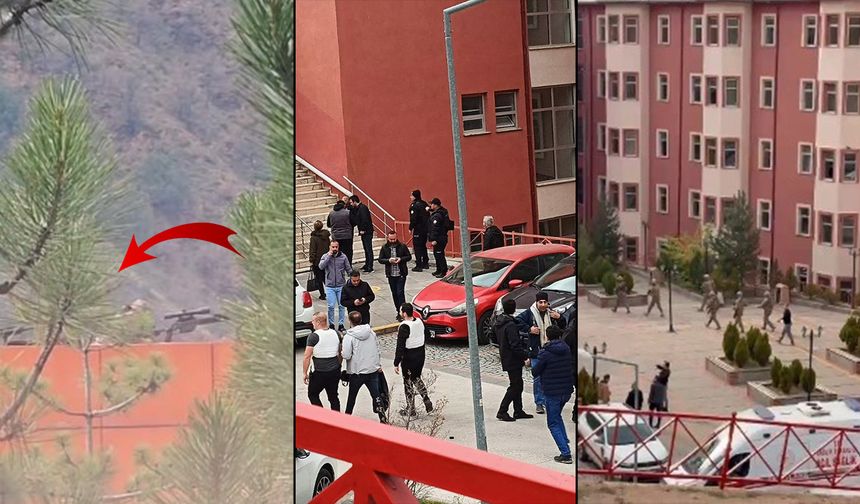 Gümüşhane Üniversitesi’nde rehine krizi
