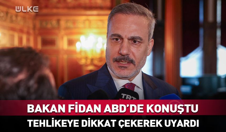ABD'de tehlikeye dikkat çekerek uyardı