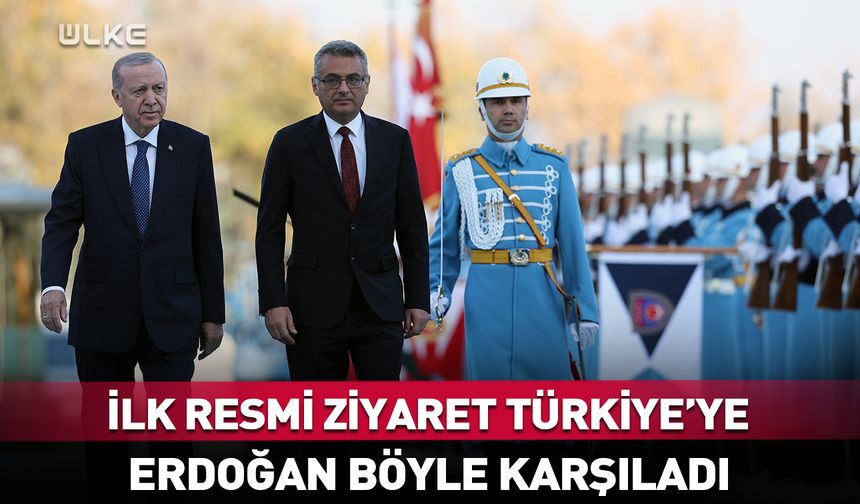 Erdoğan, Erhürman’ı böyle karşıladı