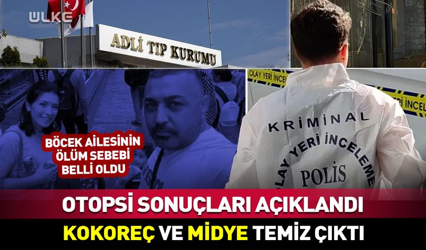 Kokoreç ve midye temiz çıktı!
