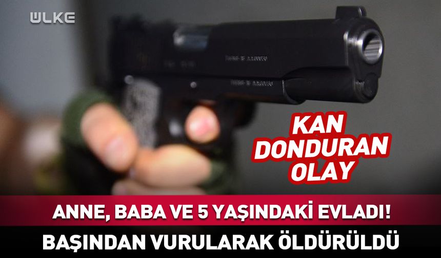 Aynı aileden 3 kişi başından vuruldu