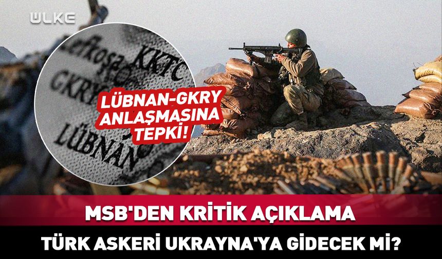 MSB'den kritik açıklama! Türk askeri Ukrayna'ya gidecek mi?