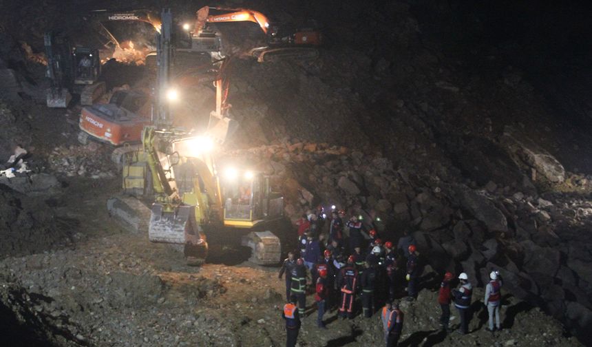 Ordu'da taş ocağında göçük! 1 işçinin cansız bedenine ulaşıldı