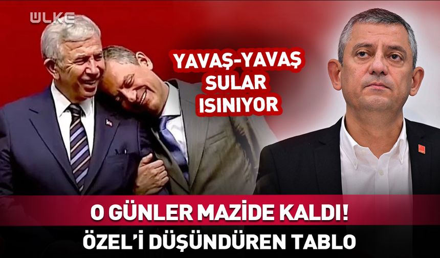 Özgür Özel ve Mansur Yavaş arasında soğuk rüzgarlar esiyor!