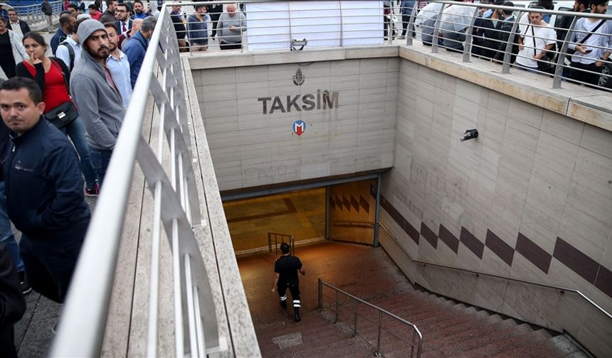 İstanbul Valiliği duyurdu! Taksim metrosu kapatıldı