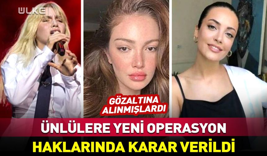 Aleyna Tilki, Danla Bilic, İrem Sak için karar
