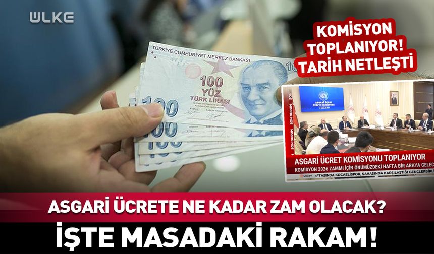2026 yılı için asgari ücret belli oluyor! İşte masadaki rakam