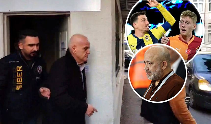 Bazı futbolcu ve kulüp yöneticileri gözaltında! Ahmet Çakar, Mert Hakan Yandaş, Metehan Baltacı...