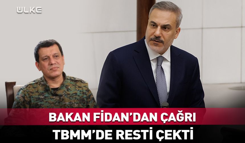 Bakan Hakan Fidan çağrı yaparak resti çekti