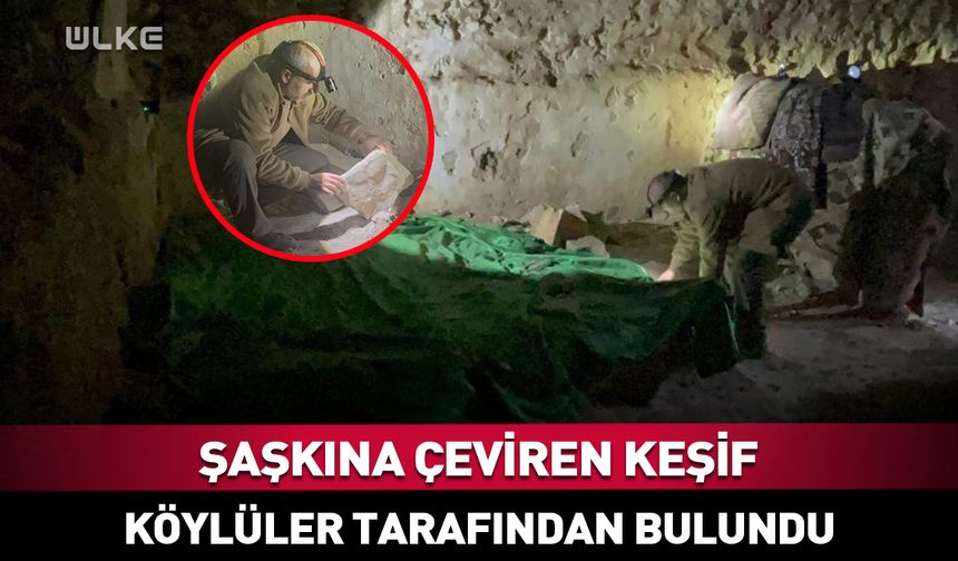 Batman'da yeraltında cami bulundu