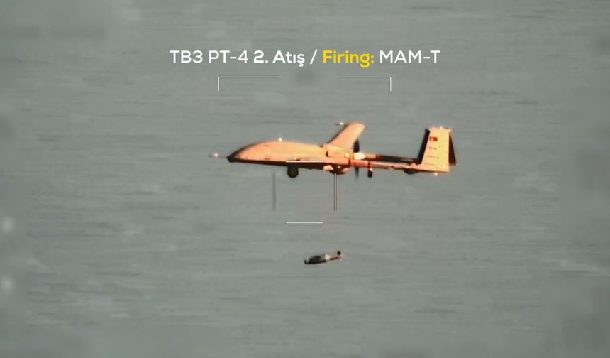 Mavi Vatan’da gövde gösterisi! Bayraktar TB3 SİHA bombaladı
