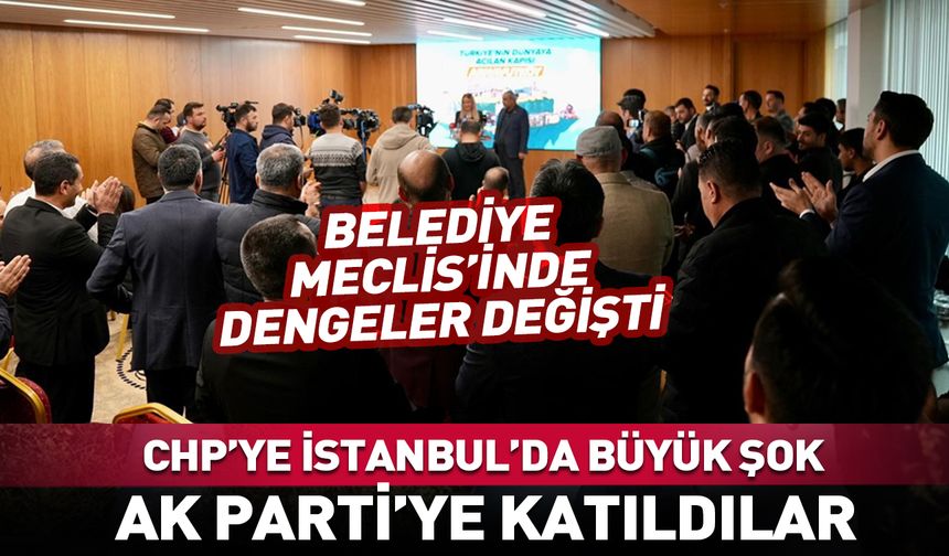 CHP'de İstanbul şoku!