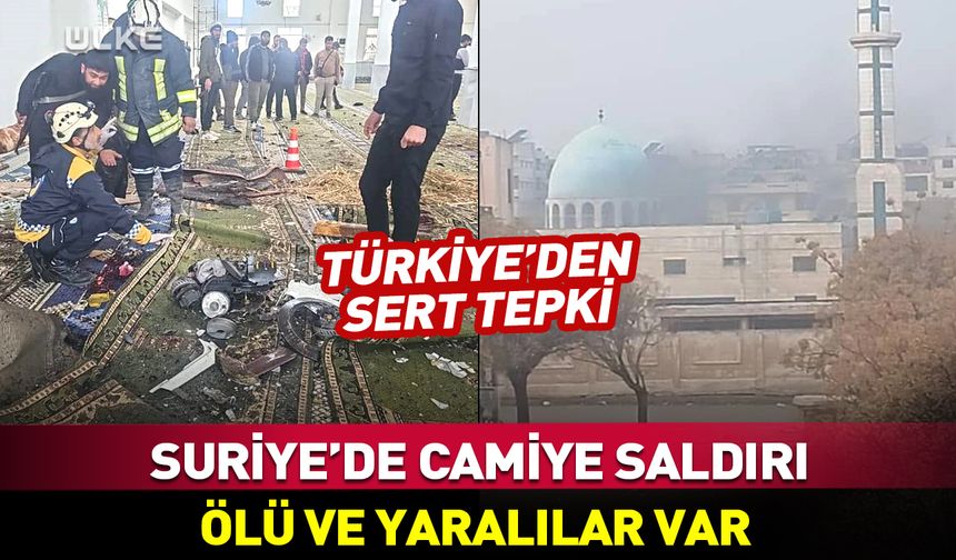 Suriye'de camide patlama