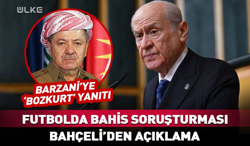Devlet Bahçeli'den futbolda bahis soruşturmasına ilişkin açıklama!