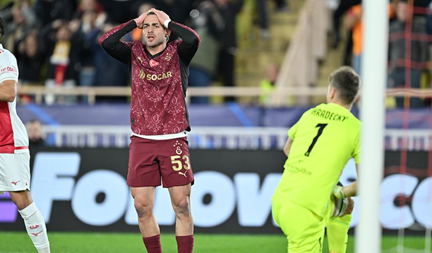 Galatasaray Monaco'da sadece 3 puan kaybetmedi