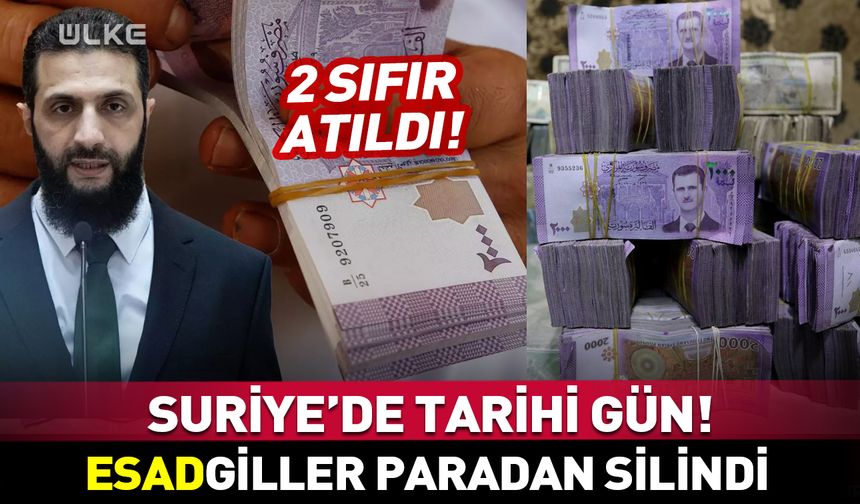 Banknotlardan 2 sıfır atıldı! Resmi kaldırıldı