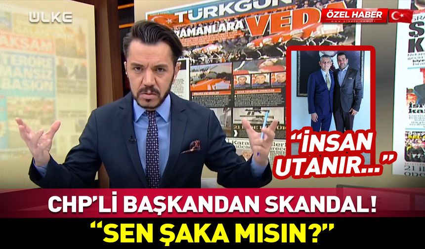 CHP'li Hakan Tiryaki'ye eleştiri! "Sen şaka mısın? İnsan utanır..."