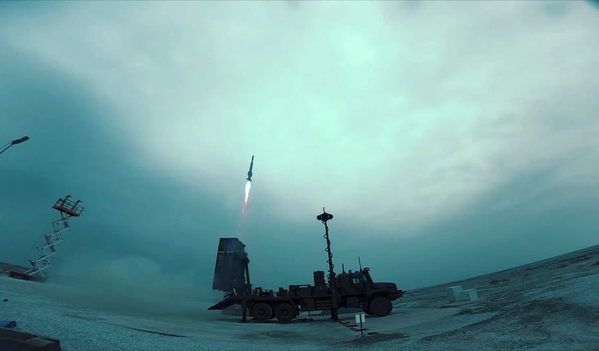 HİSAR-A hedefi tam isabetle vurdu