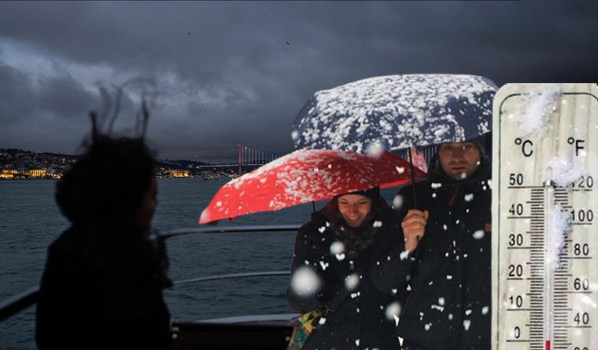 Meteoroloji'den kritik uyarı! Kar ve sağanak yağış kapıda