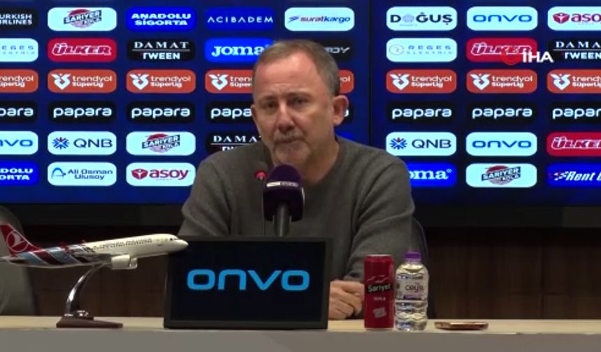 Sergen Yalçın'dan maç sonu zehir zemberek sözler: Tiyatro oynandı