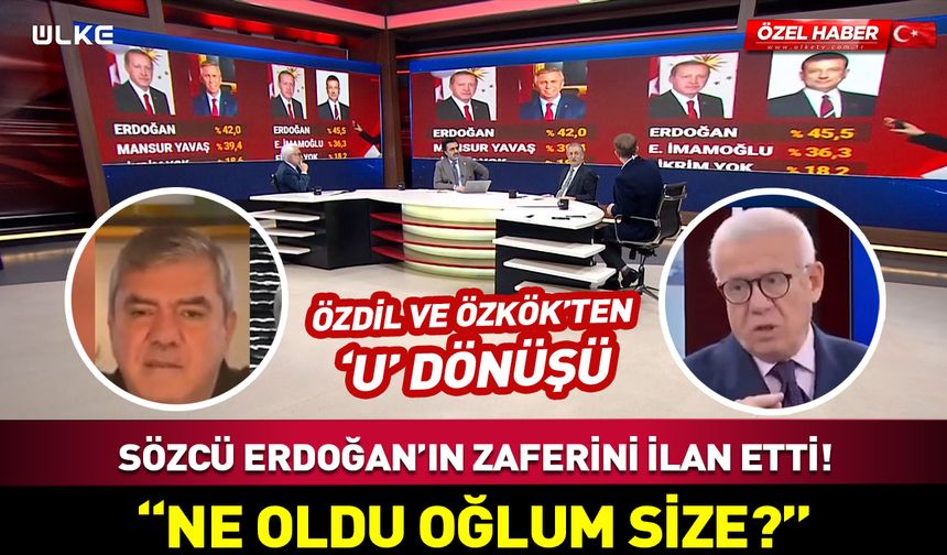 Sözcü TV Erdoğan'ın zaferini ilan etti! “Ne oldu oğlum size?”