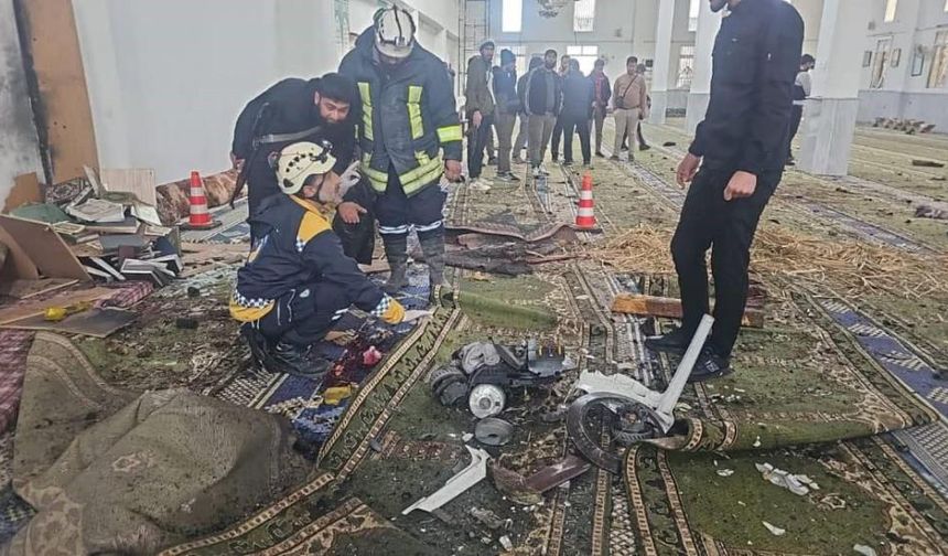 Suriye'de camide patlama