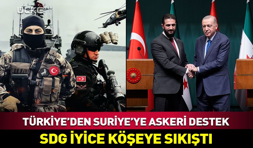 Türkiye'den Suriye'ye "askeri destek" mesajı