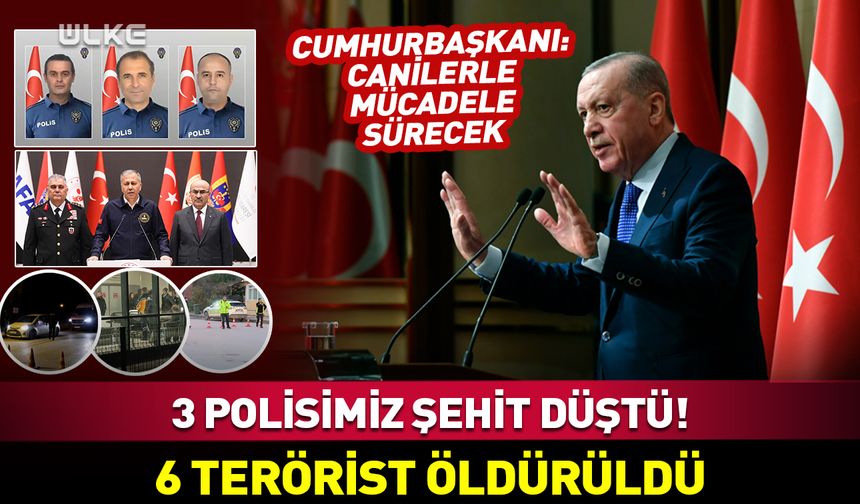 Yalova'da DEAŞ'lı teröristler ile polis arasında çatışma: 3 şehit