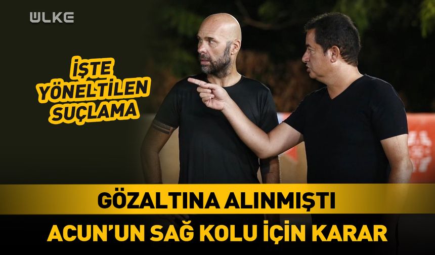 Soruşturma Acun Medya'ya sıçradı! Esat Yontunç için karar