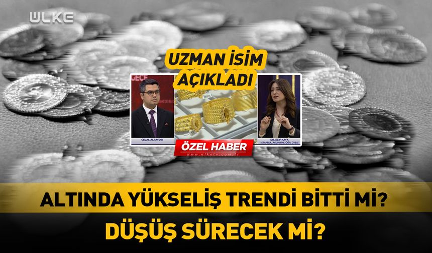 Altında yükseliş trendi bitti mi? Düşüş sürecek mi? Uzman isim açıkladı