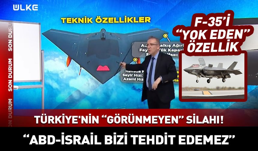 Türkiye'nin "görünmeyen" silahı! “ABD-İsrail Türkiye'yi tehdit edemez”