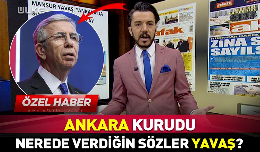 Mansur Yavaş'a "Ankara" tepkisi! "Nerede verdiğin sözler?"