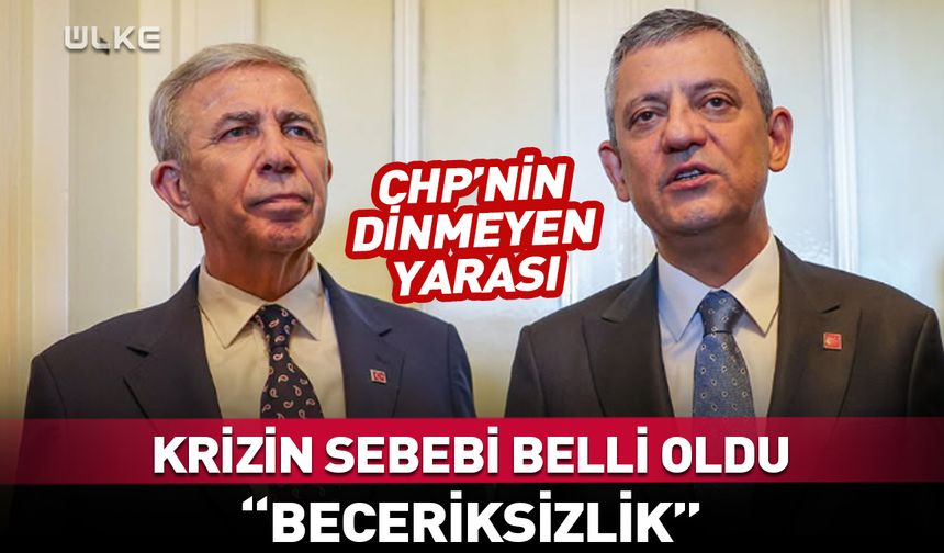 Ankara'daki su krizinin sebebi belli oldu