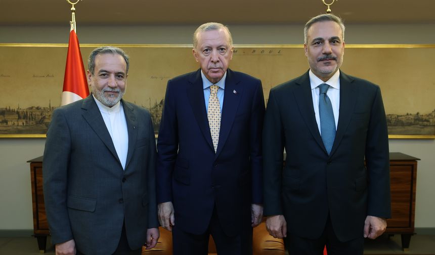 Erdoğan, Arakçi'yi kabul etti