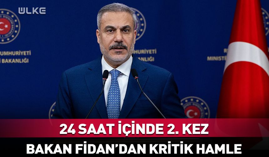 Bakan Hakan Fidan'dan kritik İran hamlesi