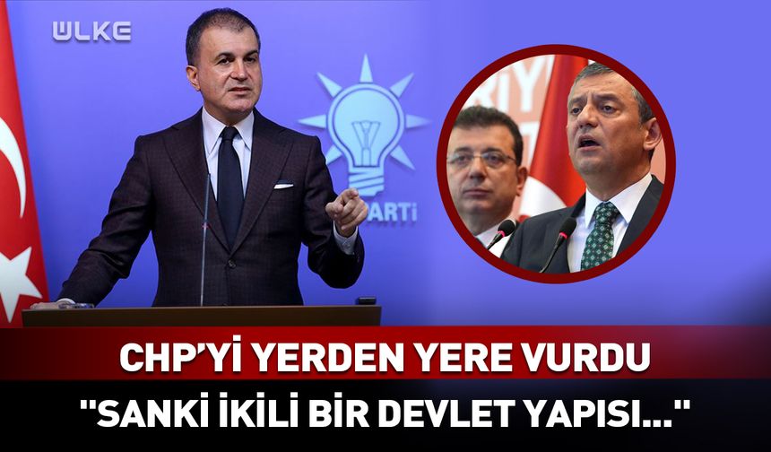 AK Parti'den CHP'ye "kreş" eleştirisi! "Sanki ikili bir devlet yapısı..."