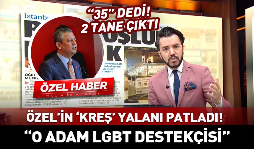 Özgür Özel'in "kreş" yalanı ortaya çıktı! "Bu işlerin başına koyduğunuz adam..."
