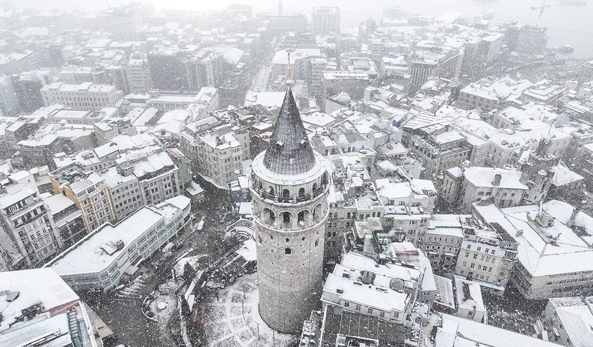 İstanbul Valiliği 15 ilçeyi uyardı! Kar geliyor ❄️☃️