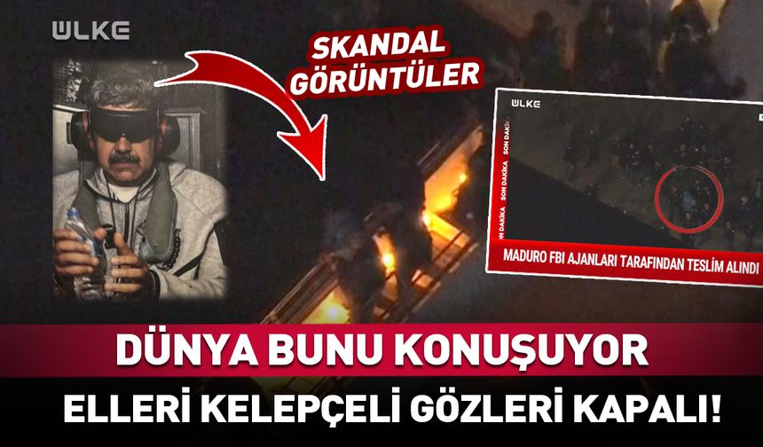 Dünya Maduro'nun bu görüntülerini konuşuyor!