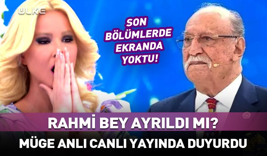 Müge Anlı açıkladı! Rahmi Özkan programdan ayrıldı mı?