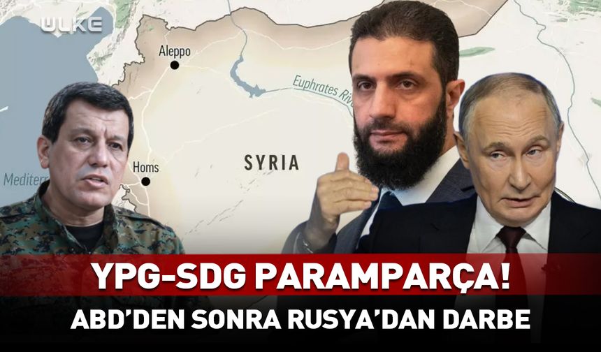 YPG-SDG'ye ABD'den sonra Rusya'dan darbe