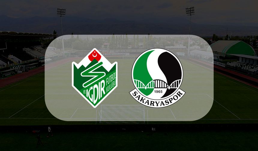 Sakaryaspor - Iğdır FK maçı saat kaçta hangi kanalda?