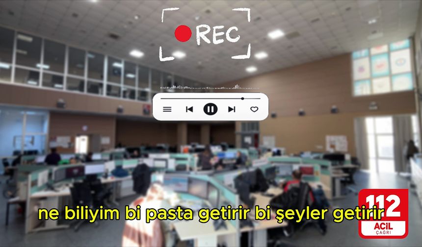 Pes dedirten olay! 112'yi arayıp pasta istedi