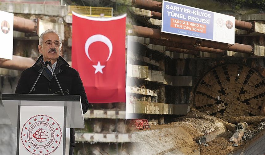 Sarıyer-Kilyos Tüneli'nde kritik eşik aşıldı! İstanbul'da 35 dakikalık yol 5 dakikaya iniyor