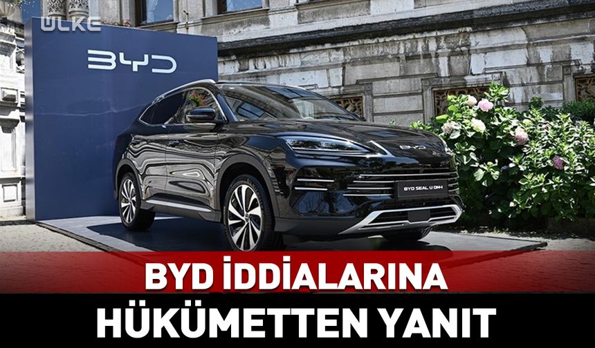 Bakan Ömer Bolat’tan BYD iddialarına yanıt