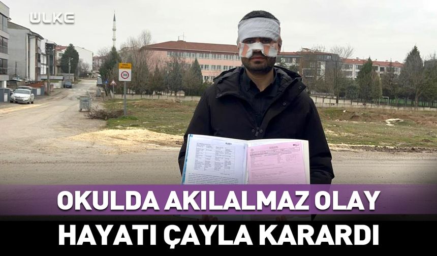 Öğretmen arkadaşının hayatını çayla kararttı