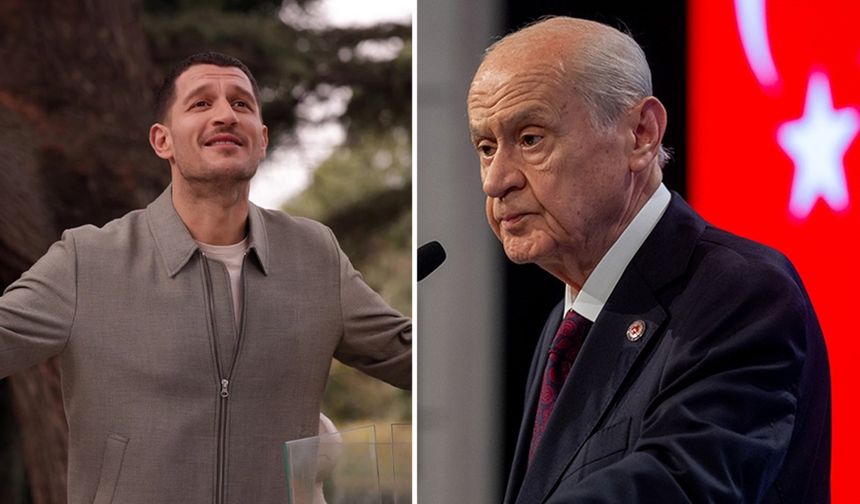 Devlet Bahçeli "Yeraltı" dizisi oyuncusu Uraz Kaygılaroğlu'nu aradı!